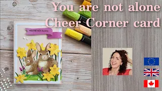 Sweet Springtime Cheer Corner card