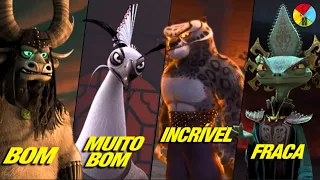 OS VILÕES DE KUNG FU PANDA 4 SUMIRAM DO FILME | dreamworks, kung fu panda 4