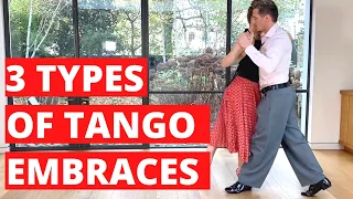 3 Common Tango Embraces: Close, Apiladito, Open