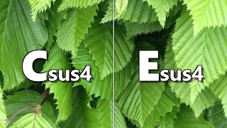 Csus4 to Esus4 Backing Track