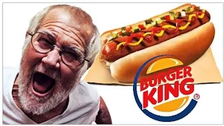 Angry Grandpa 'Grilled Dogs' | Commercial | Burger King