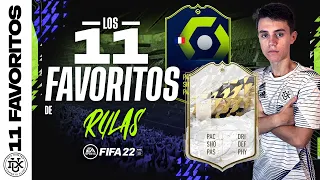 Los 11 FAVORITOS de RULAS47 en FIFA 22