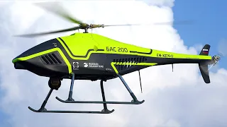 Russian drone helicopter BAS-200 certified