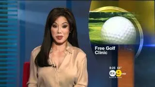 Sharon Tay 2011/08/12 8pm KCAL9 HD; Satin beige top