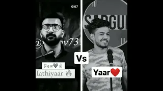 Yaar❤️ || Vabby🥀 vs Sargun Tyagi🌷 || Vabby Shayari Status😎 || Sargun Tyagi ki shayri