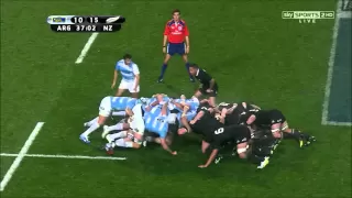 Pumas scrum dominates New Zealand