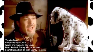 Dr.John - "Cruella De Vil" (HD Music Video) | 101 Dalmatians (1996) | Disney