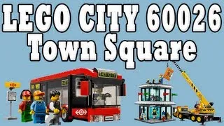 LEGO City 60026 Town Square Hi-Res Images