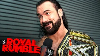 Drew McIntyre humbled by post-match praise from Goldberg: Royal Rumble Exclusive, Jan. 31, 2021