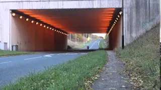 Yamaha R1 Big Bang Tunnel Flyby w Akrapovic & Annitori QS Pro HD