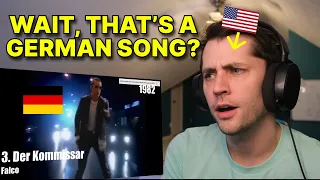 American reacts to Most Popular German Songs from 1980's