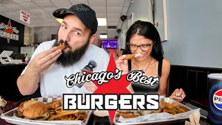 Trying Chicago’s best burgers. Vlog!