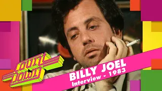 Billy Joel talking about Always a Woman,  Goodnight Saigon et al. Rare interview, 1983 (Countdown)