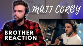 MATT CORBY - BROTHER - LIVE | REACTION