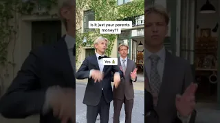 THINGS YPOU GET ASKED AS A RICH KID - TIKTOK