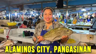 ALAMINOS CITY, PANGASINAN - Walk Around the Food Market | NEPO, CAMAR & SUKI MARKET TOUR 2023