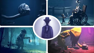 All 9 Boss - Encounters in Little Nightmares 2