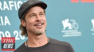 Brad Pitt Avoids Oscars Buzz for 'Ad Astra at Venice Film Festival | THR News