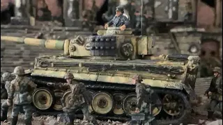 ww2 battle of Berlin diorama part2 close up.