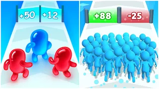 Join Blob Clash 3D vs Count Master | All Level Gameplay Android,iOS 📲 - NEW UPDATE APK