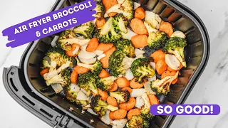 Air Fryer Broccoli And Carrots