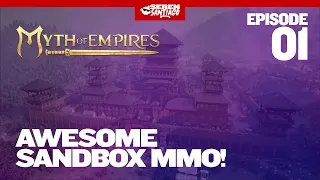 The FULL RELEASE Of HUGE Survival MMO Game MYTH OF EMPIRES Is Finally Here! - Version 1.0 Gameplay