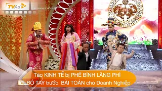 Táo KINH TẾ bị PHÊ BÌNH LÃNG PHÍ, BÓ TAY trước  BÀI TOÁN cho các Doanh Nghiệp