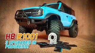 Rc cars / hb r1001 bronco 3upgrades in progress. / hb r1001 bronco 3가지 업그레이드 진행!