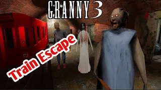 Finally train escape | Granny chapter 3 gameplay | #8