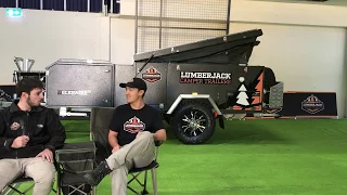 Glenaire Electric Opening Demonstration - Lumberjack Camper Trailers