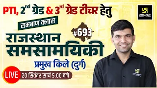 Rajasthan Current Affairs 2022 (693) | Important Questions | PTI, 2nd & 3rd Grade Teacher & All Exam