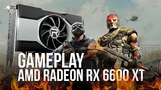 Gameplay AMD Radeon RX 6600 XT! Testamos 1080p, 1440p e Ray Tracing!