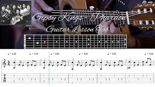 Gipsy Kings - Pharaon Guitar Lesson Tab