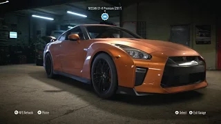 Need For Speed 2015 | NEW 2017 NISSAN GT-R BUILD