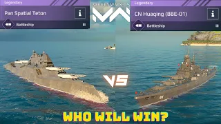 Pan Spatial Teton Vs CN Huaqing || Modern Warships