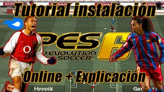 COMO DESCARGAR E INSTALAR PES 6 ORIGINAL + ONLINE (MEDIAFIRE) TUTORIAL 2024