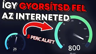 Így Gyorsítsd fel a NETED! / A Legjobb Internet beállítások