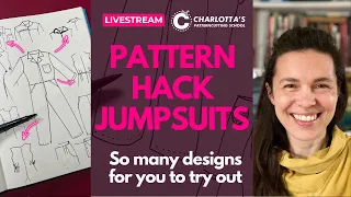 10 pattern hack ideas for jumpsuits | How to draft your own jumpsuit / coverall design