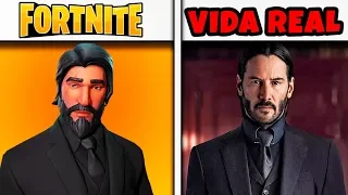 TOP 10 PERSONAGENS DO FORTNITE NA VIDA REAL (Fortnite Skins na Vida Real)