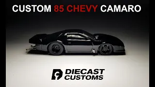 Custom Hot Wheels Camaro Drag Car