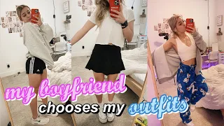 My BOYFRIEND chooses my OUTFITS!