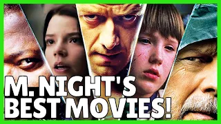 TOP 5 BEST M. Night Shyamalan MOVIES RANKED!