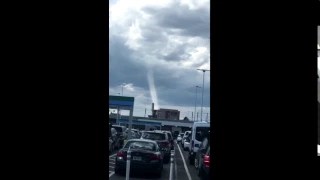 Possible funnel cloud appears to touch down in San Antonio