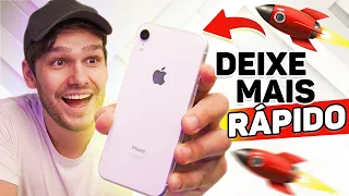 COMO DEIXAR SEU IPHONE MAIS RÁPIDO