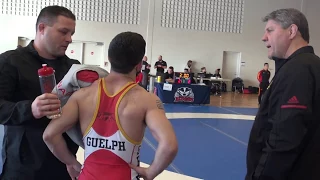 2018 Brock Open FS57kg Sam Jagas (Brock) vs Oren Furmanov (Guelph)