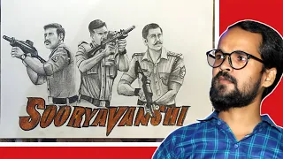 Sooryavanshi akshay kumar, ajay devgan, ranveer singh drawing🔥🔥🔥