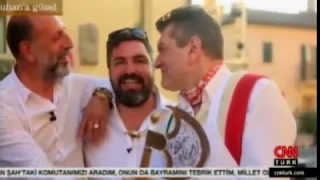 Dünya'nın En Ünlü Et Sevdalıları Cüneyt Asan ve Dario Cecchini İtalya'da Bir Araya Geldi