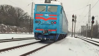 движ поездов на станции новоселовка