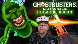 Busting Slimer in Ghostbusters: Rise of the Ghost Lord's new DLC