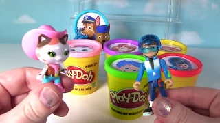 Play Doh COLORS with Sheriff Callie